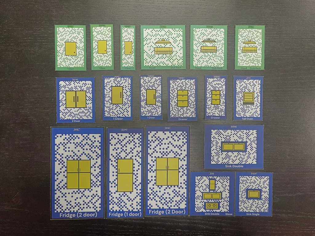 بطاقات علامات يستخدمها الواقع المعزز القائم على العلامات Marker-based
